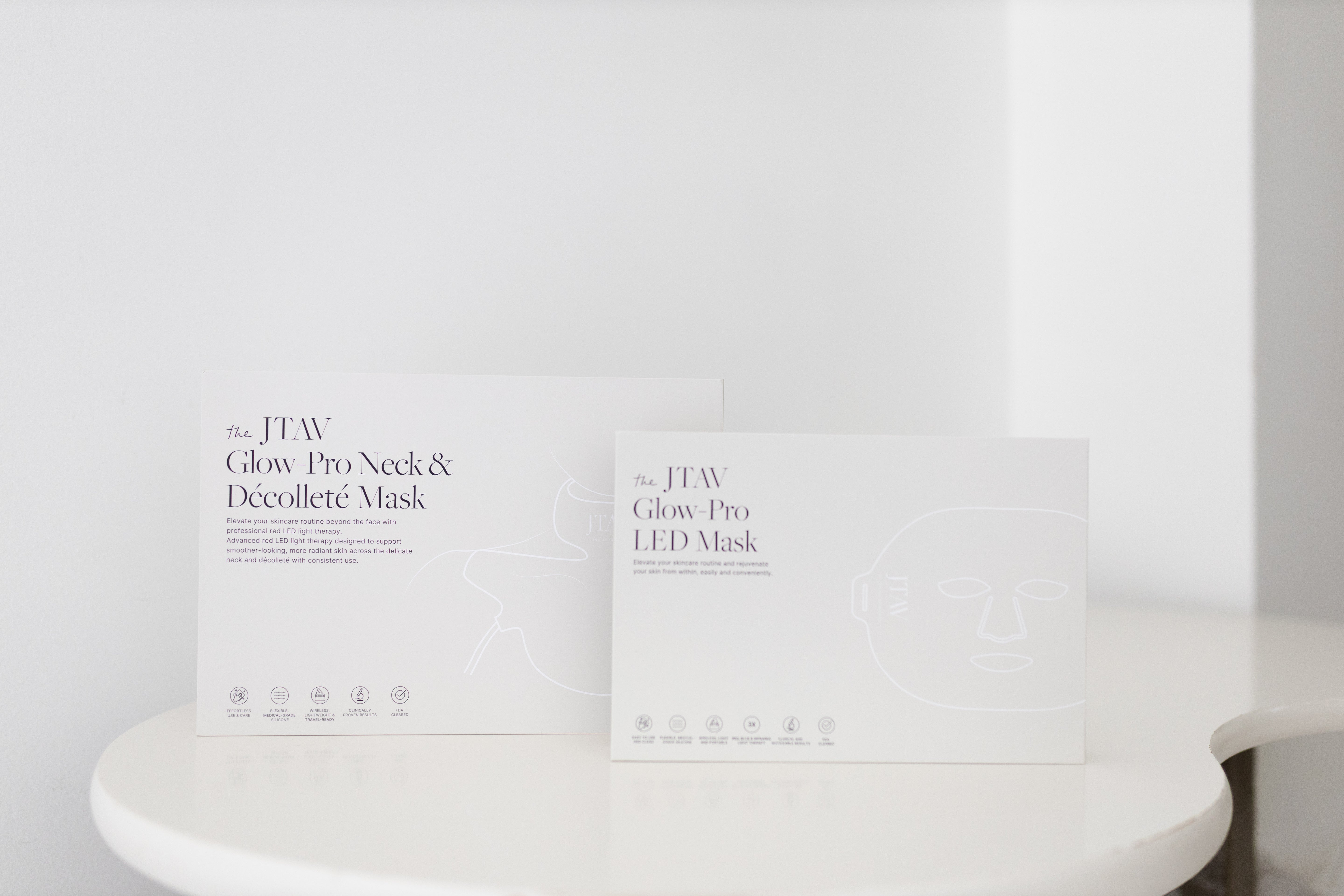 Glow-Pro Collection: Face Mask and Neck & Décolleté Mask (Bundle)